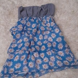 Daisy print dress